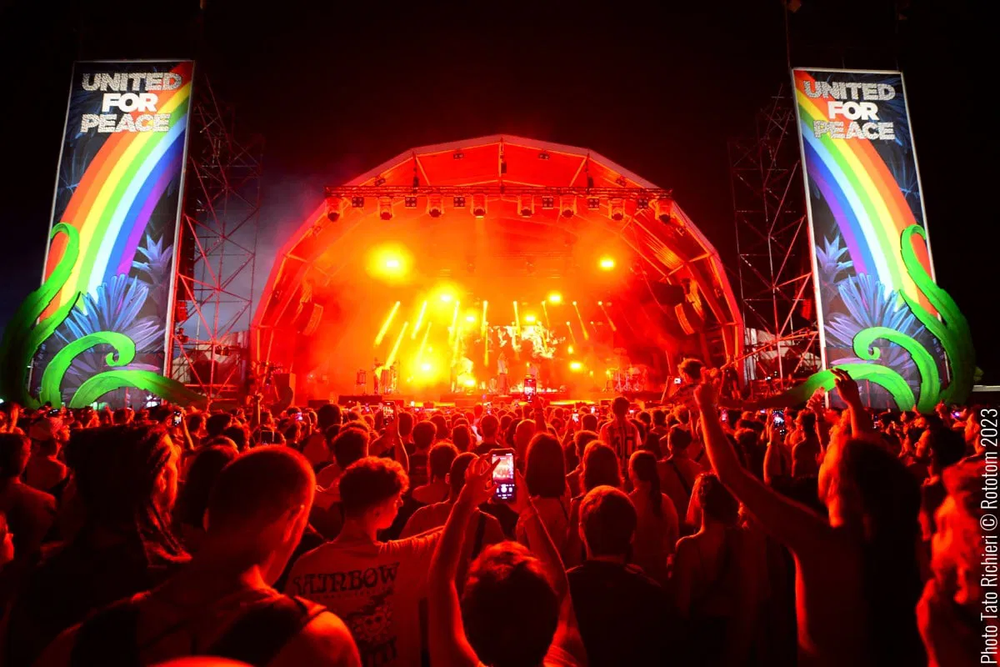 El festival de música reggae Rototom Sunsplash en su 29 edición