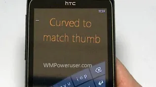 Imagen del posible nuevo teclado de Windows Phone 8, filtrada al sitio WMPoweruser