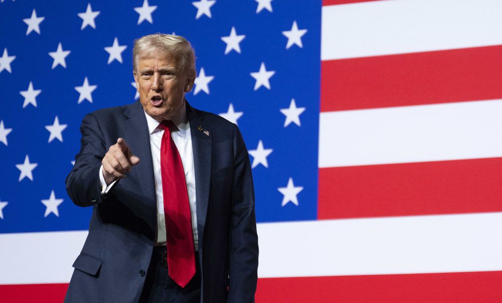 Donald Trump, presidente de Estados Unidos.