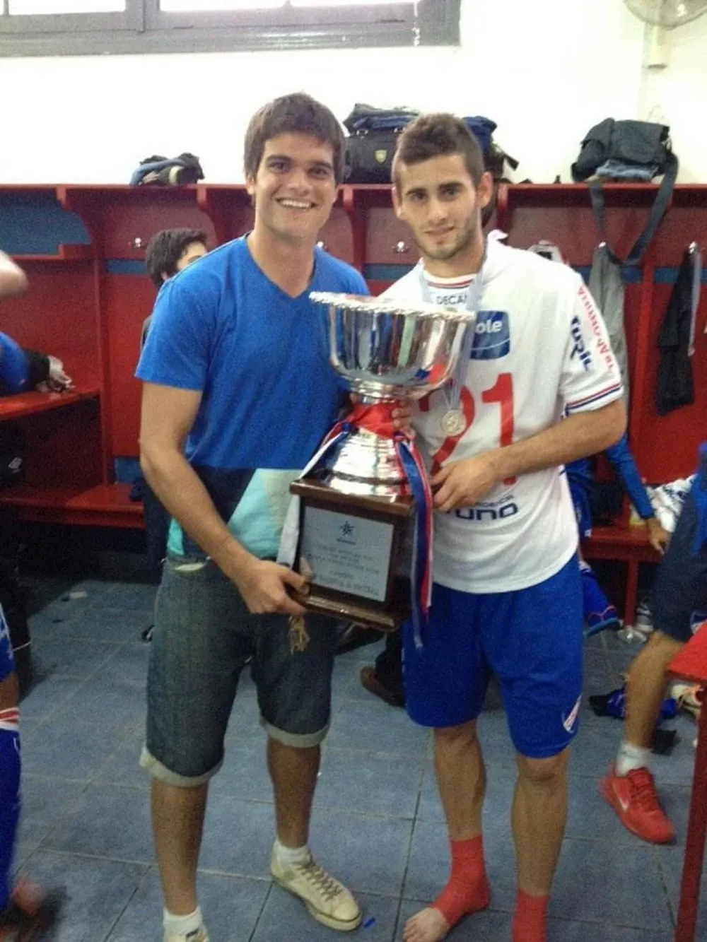 Gabriel Araújo con Pereiro