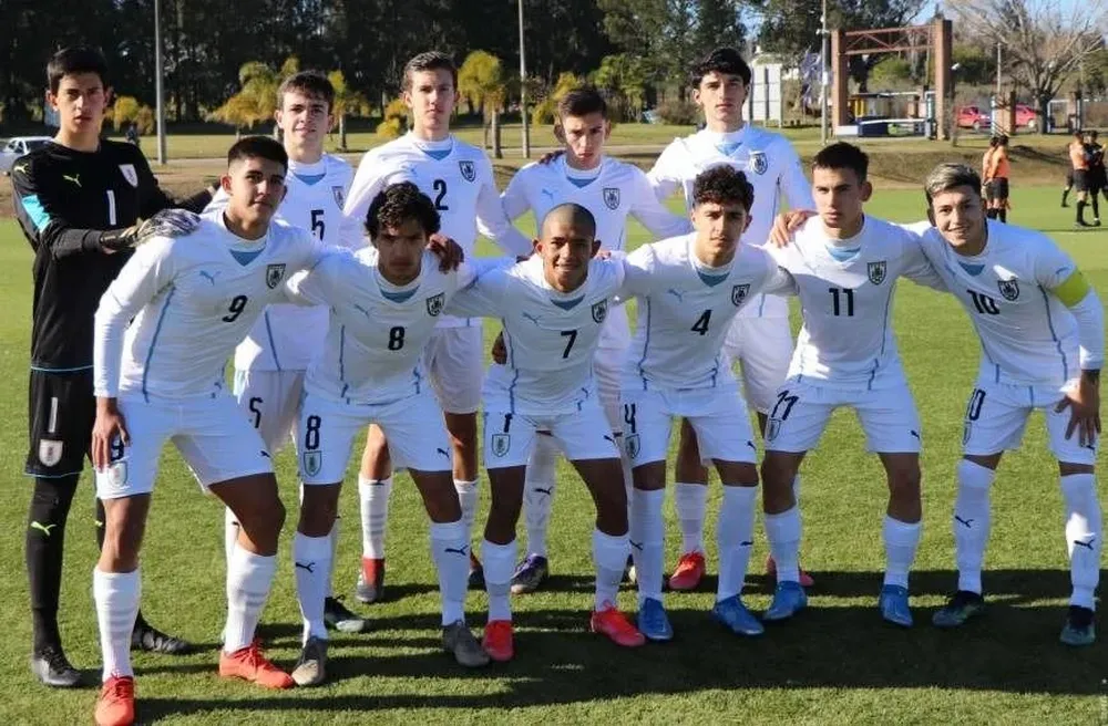 La selección sub 17 de Uruguay para el Torneo de LAlcudia 2021