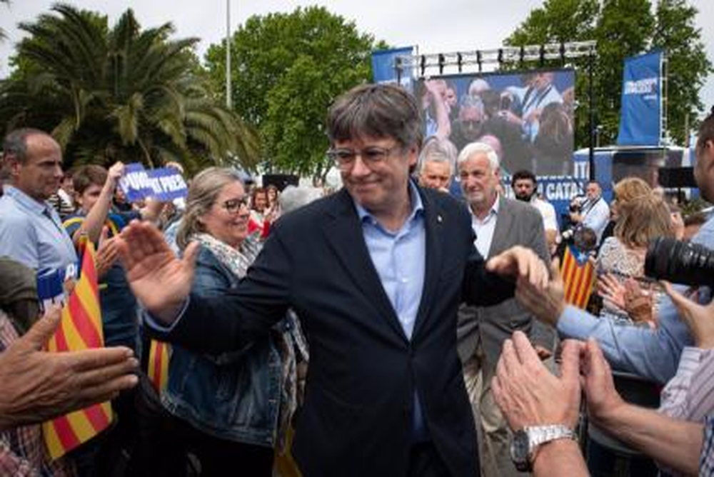 El expresidente de la Generalitat, Carles Puigdemont.