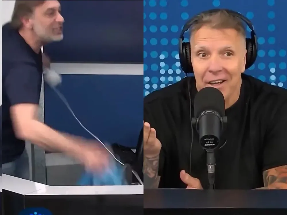 Alejandro Fantino y su amigo Tronco, reconciliados