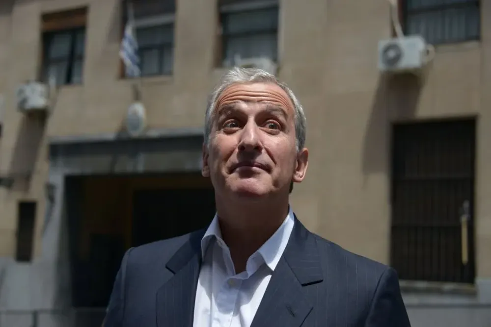 Damiani, el jueves 28 de enero, a la salida del juzgado