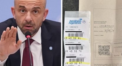 El secretario de Transporte denunció que empleados de Aerolíneas Argentinas le robaron el equipaje a su familia en un vuelo