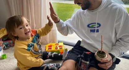 el mensaje optimista de luis suarez con lauti, su hijo mas pequeno