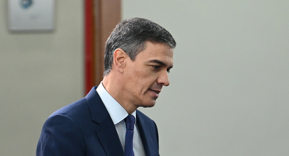 Pedro Sánchez, presidente de Gobierno español.