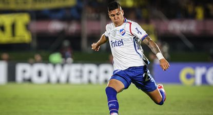 Julián Millán en la final de la Supercopa Uruguaya entre Nacional y Peñarol