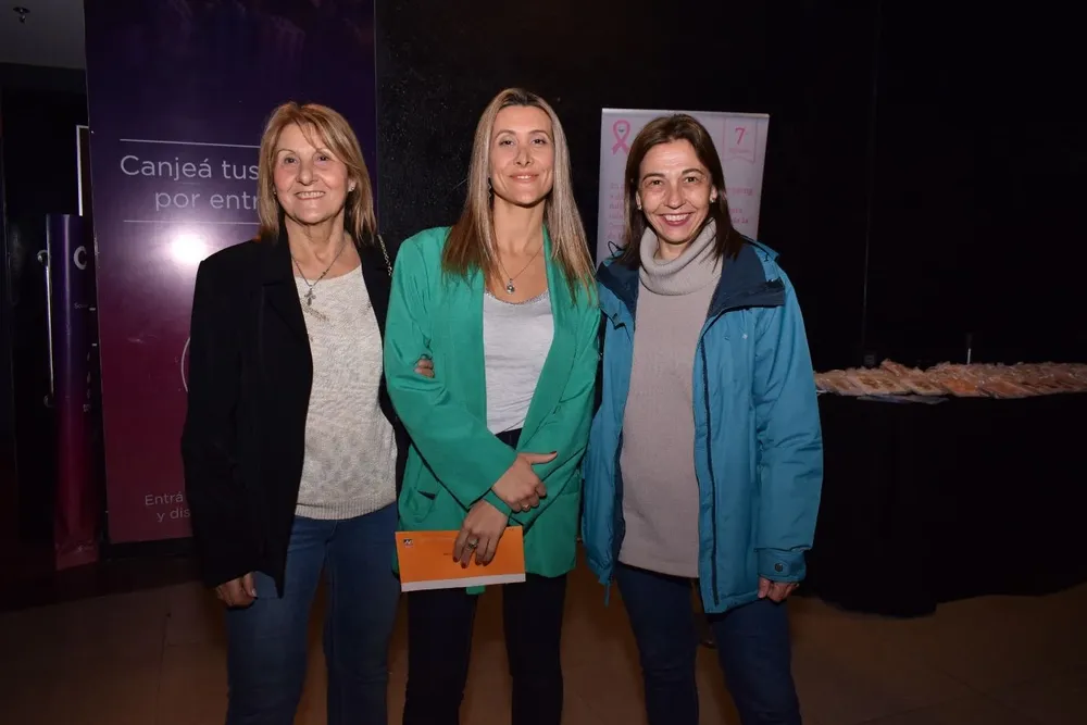 Guadalupe Fandiño, Verónica Fachola y Gabriela García