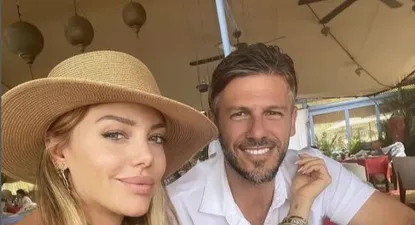 Martín Demichelis y Evangelina Anderson