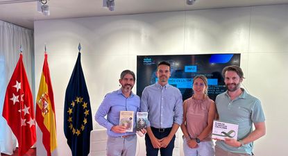 Luis Lehmann presentó Economía Circular en la feria del Libro de Madrid.