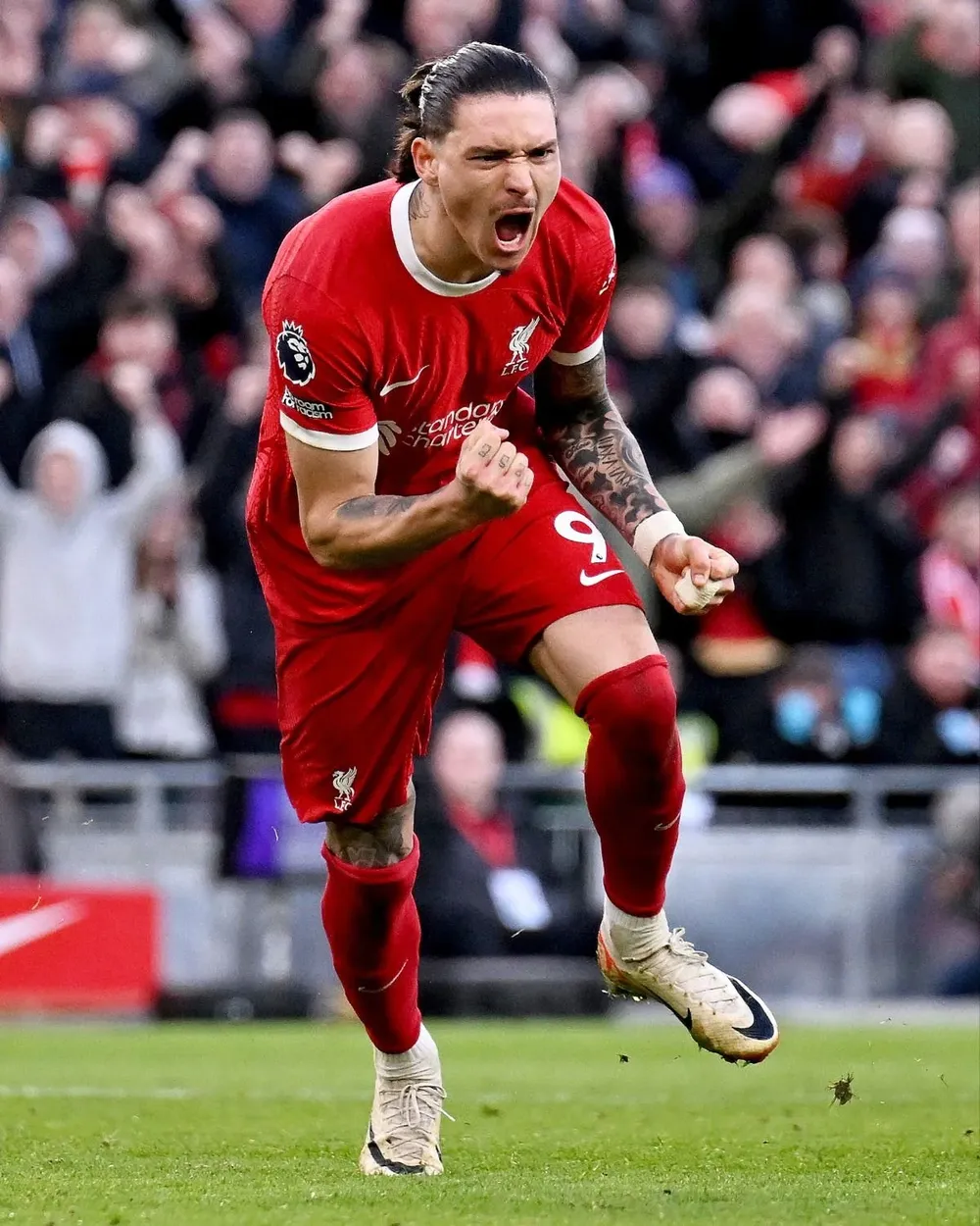 El grito de gol de Darwin Núñez