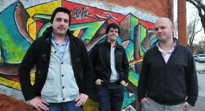 Guillermo Pérez, Juan Saavedra y Luciano Ferrari