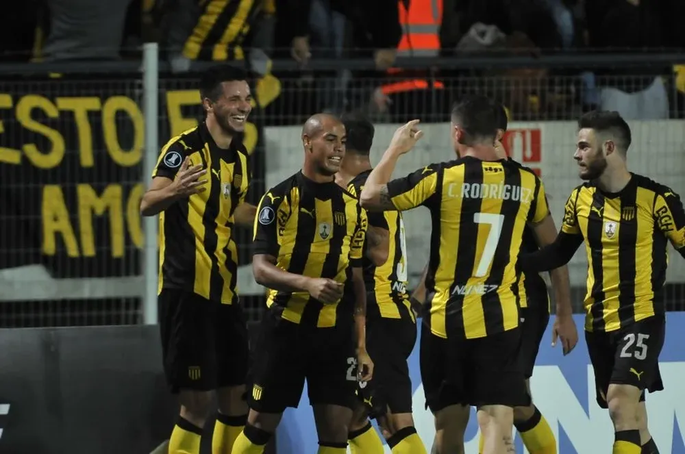 El festejo del primer tiempo