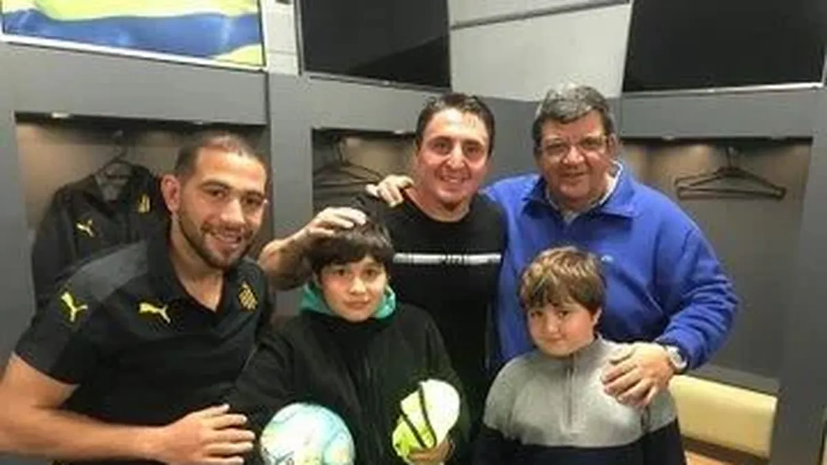 Fausto, el niño que sufrió bullying, es de Nacional y disfrutó con Peñarol