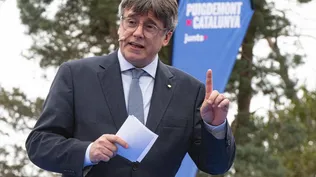 El fugado Carles Puigdemont.
