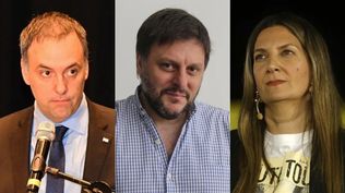 Manuel Adorni (LLA), Leandro Santoro (PJ) y Silvia Lospennato (PRO) pelean por quedarse con el primer lugar en las elecciones porteñas.