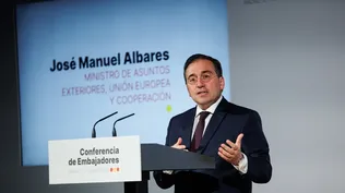 El ministro de Asuntos Exteriores, Unión Europea y Cooperación, José Manuel Albares, analiza cómo enfrentar una nuevo año con la Ley de Memoría Democrática vigente. (Archivo)