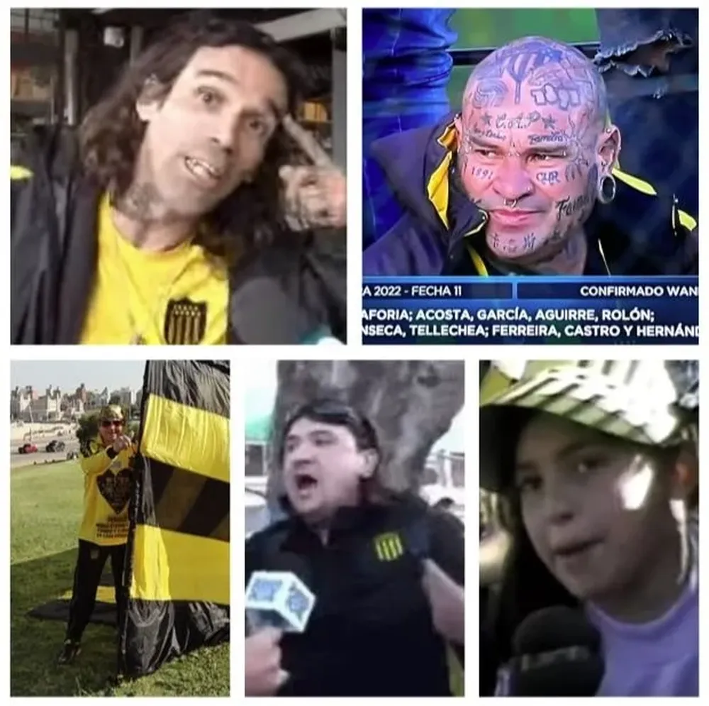 Hinchas populares de Peñarol