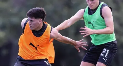 Luciano González y Lucas Bassadone