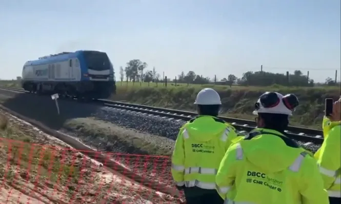 Las pruebas de las nuevas locomotoras