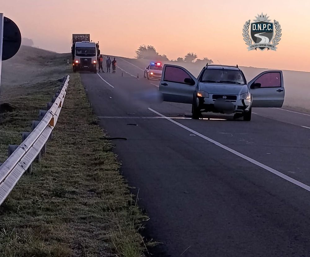 Un hombre murió en un accidente