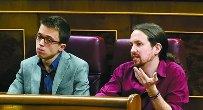 Pablo Iglesias y Errejón han querido restarle importancia al tema