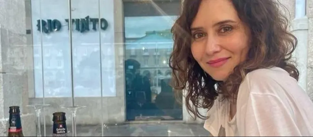 La presidenta madrileña, Isabel Díaz Ayuso.