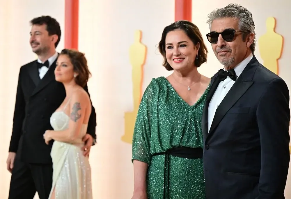 Ricardo Darín junto a su esposa, Florencia Bas