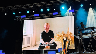 La sorpresa de Ed Sheeran en una fiesta en un pueblo de Murcia: Viva la Virgen del Rosario