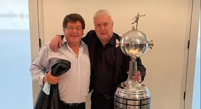 Navarro, el Beto Alonso y la Libertadores en un homenaje que les hizo River Plate