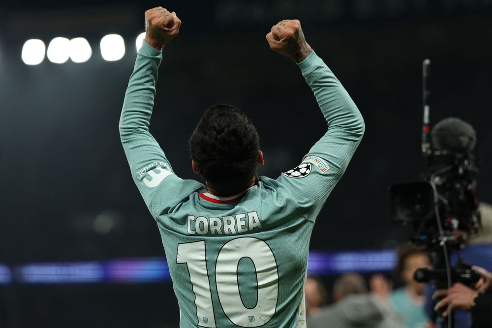 Angel Correa salva al Atleti.