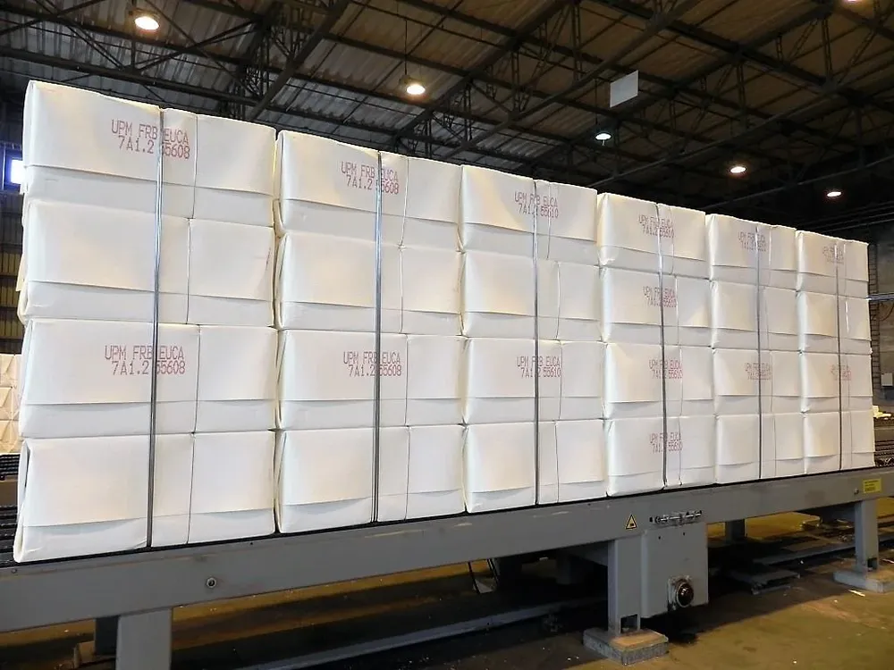 Celulosa para exportar.