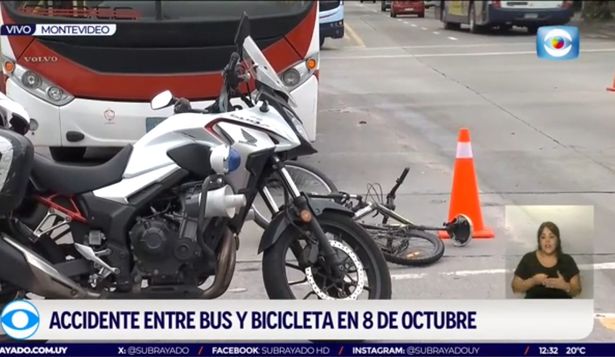 Tránsito cortado en 8 de Octubre desde la noche del lunes por un accidente: Fiscalía explicó por qué no se retiran los vehículos