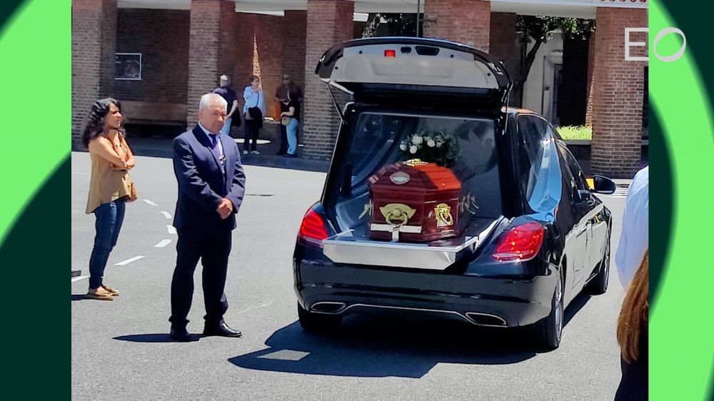 El funeral de Roberto Giordano