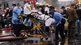 Se incendió un hospital en Chile y miles de pacientes salieron evacuados