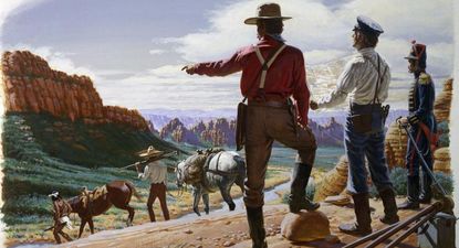 La venta del territorio mexicano de La Mesilla, en 1853, donde Estados Unidos planeaba un ferrocarril, fue una de las expansiones territoriales de la gran potencia.