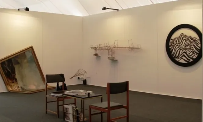 Uno de los sectores de la Feria Internacional de Arte Contemporáneo, en Punta Del Este (Archivo)