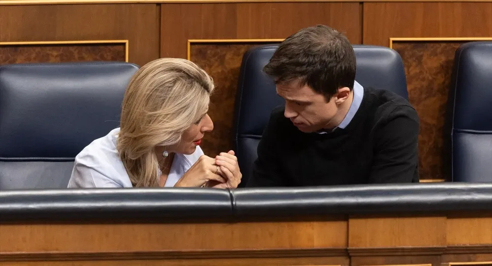 Íñigo Errejón designado por Yolanda Díaz como nuevo portavoz del grupo parlamentario de Sumar