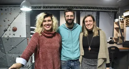 Cecilia Aguirrezabala, Martín Gava y Analía Semblat
