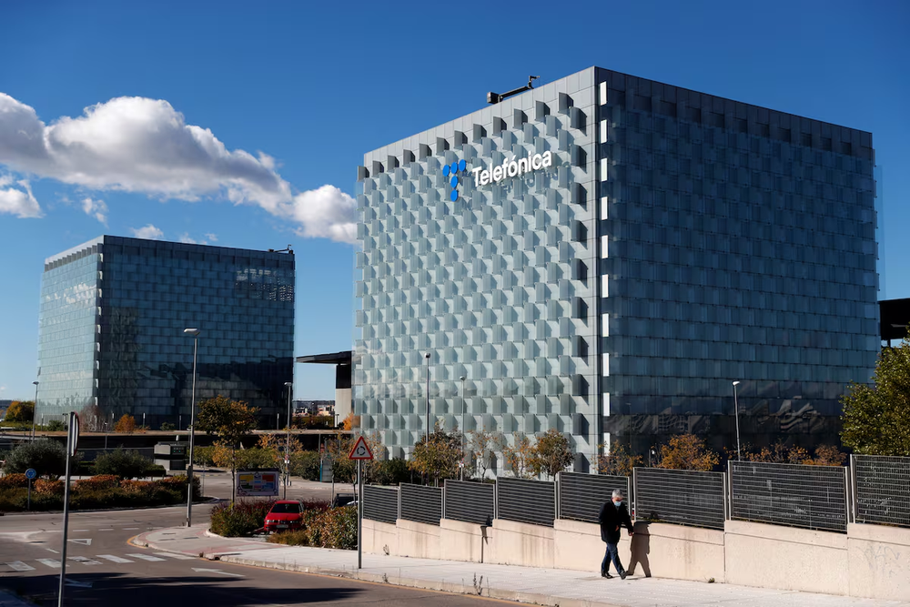 Sede central de Telefónica en e Distrito C de Las Tablas, en Madrid.