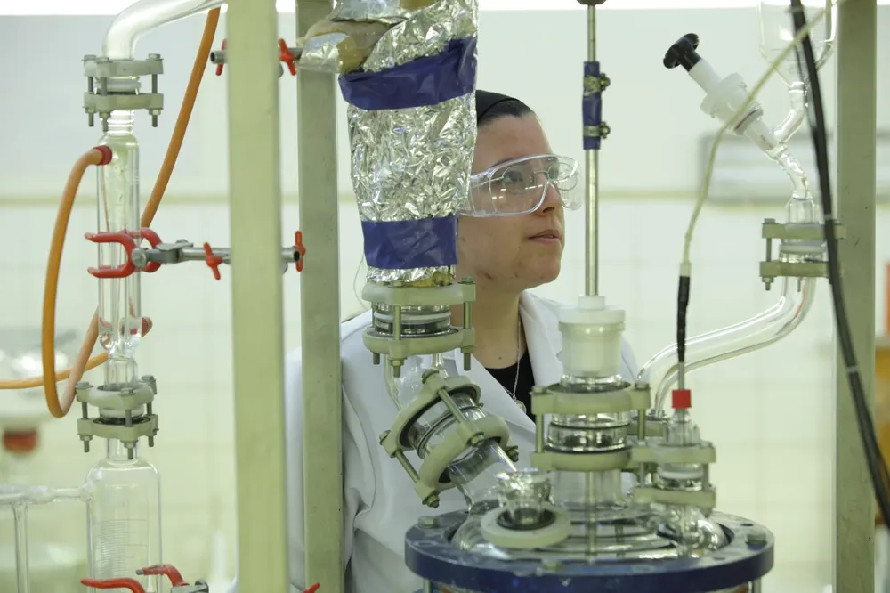Laboratorio de química fina del Polo Tecnológico de Pando