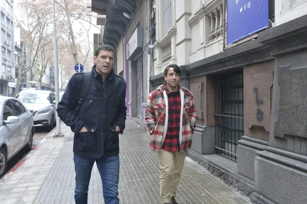 Diego Scotti y Sergio Pérez, presidente y vicepresidente de la Mutual