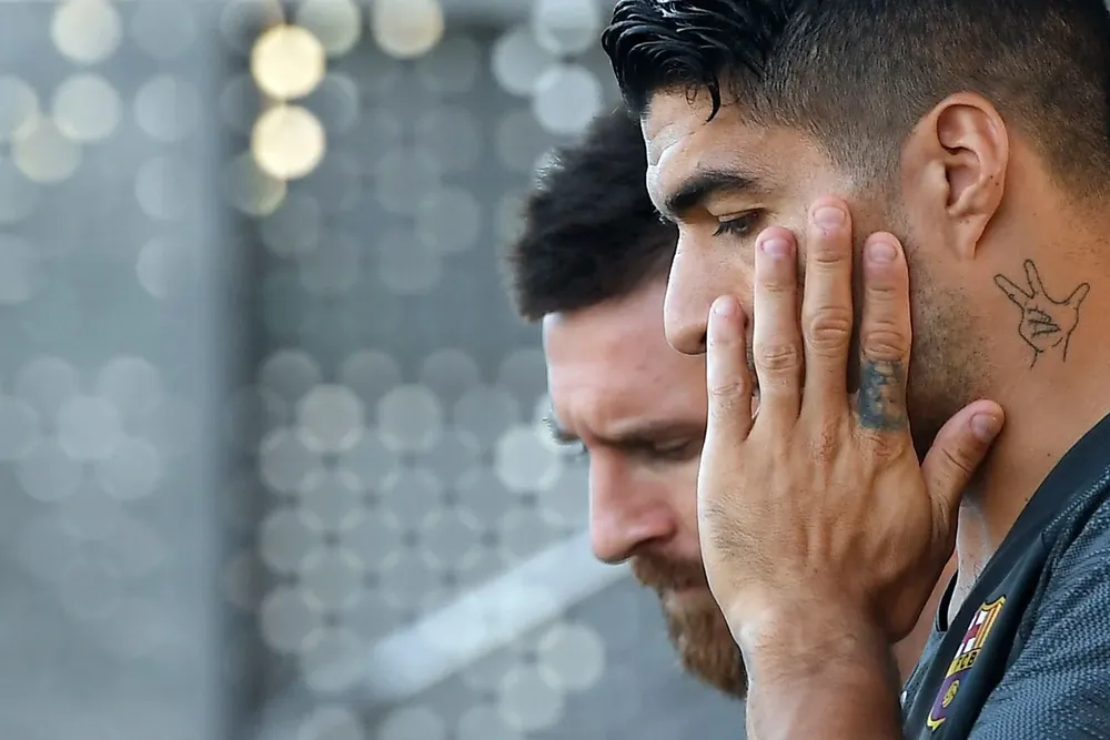 Messi y Suárez