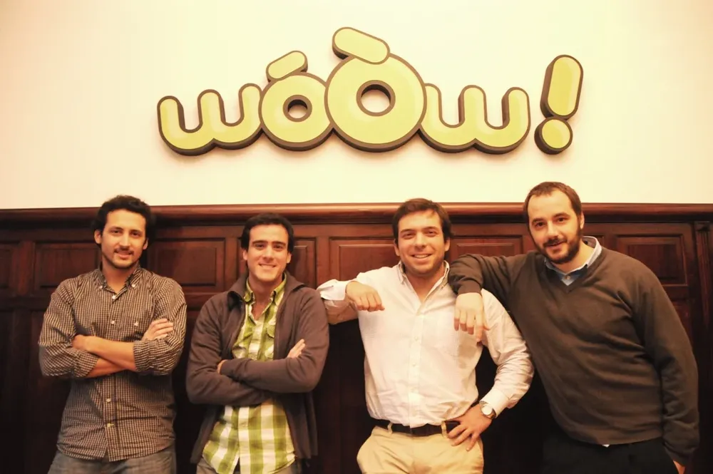 Nicolás Bistolfi, Martín Giura, Leonardo Silveira y Hans Guiscardo