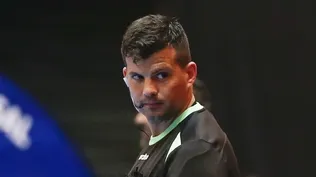 Federico Piccardo fue el árbitro agredido por un hincha de Racing en el partido ante Peñarol