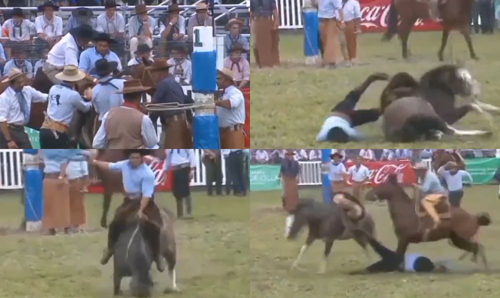 Accidente en Semana Criolla