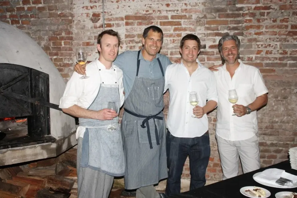 Steve Howes, Juan Pablo Clerici, Santiago Deicas y Roberto Behrens