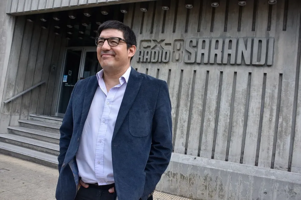 Aldo Silva, periodista de canal 12 y radio Sarandí