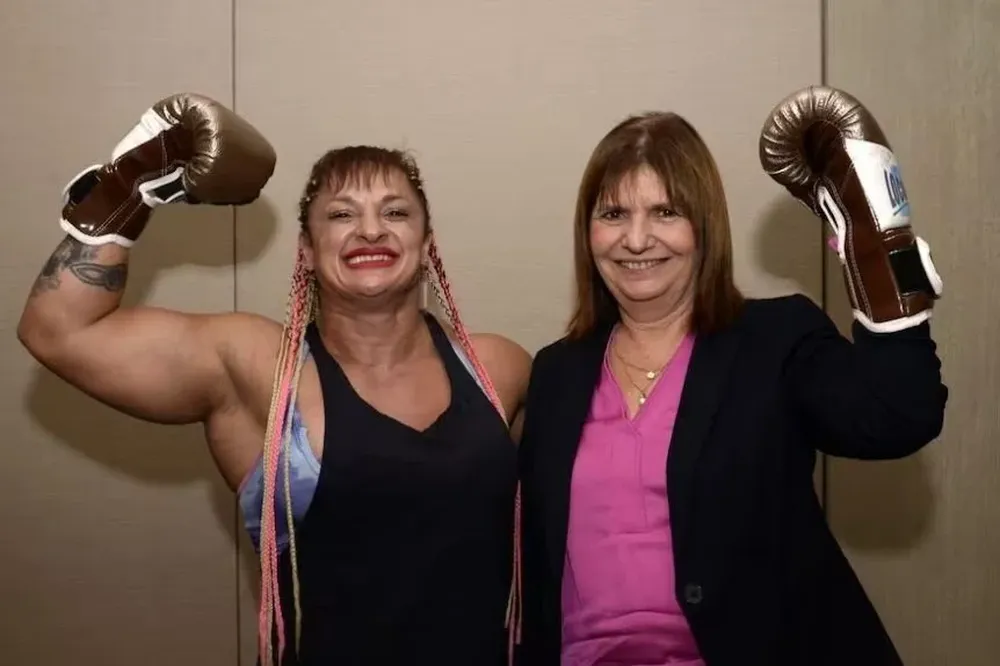 Alejandra “Locomotora” Oliveras y Patricia Bullrich